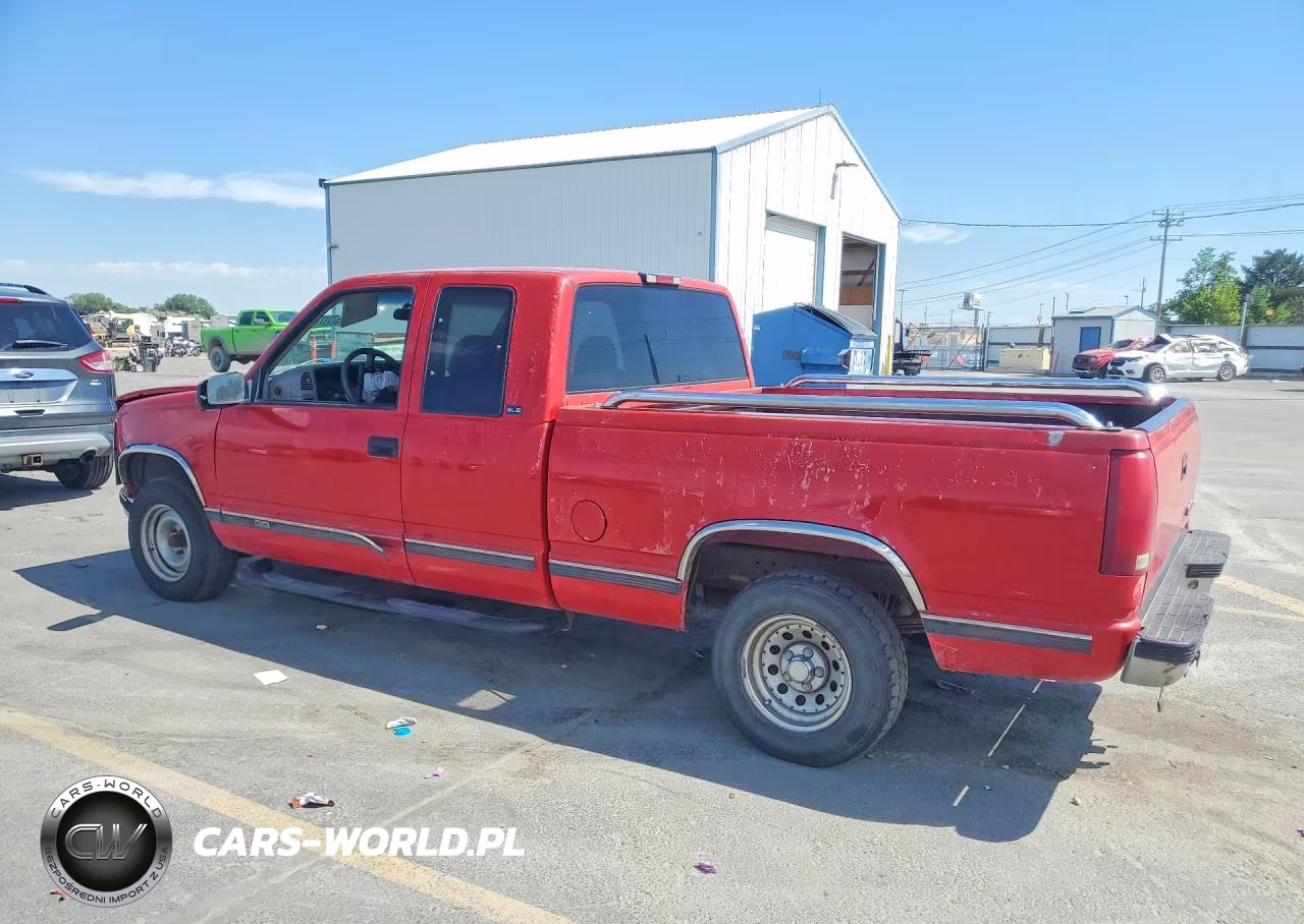 1996 GMC Sierra C1500 VIN:2GTEC19R6T1545598 - 2