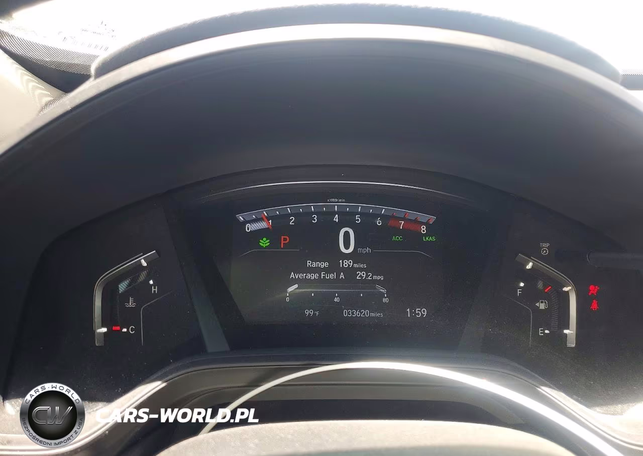 2020 Honda Cr-V Lx VIN:5J6RW1H22LL000869 - 9