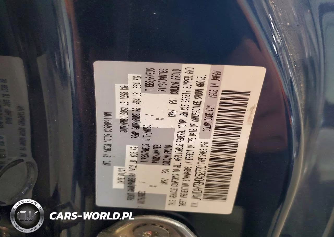 2021 Mazda Mx-5 Miata Grand Touring VIN:JM1NDAM79M0452770 - 12