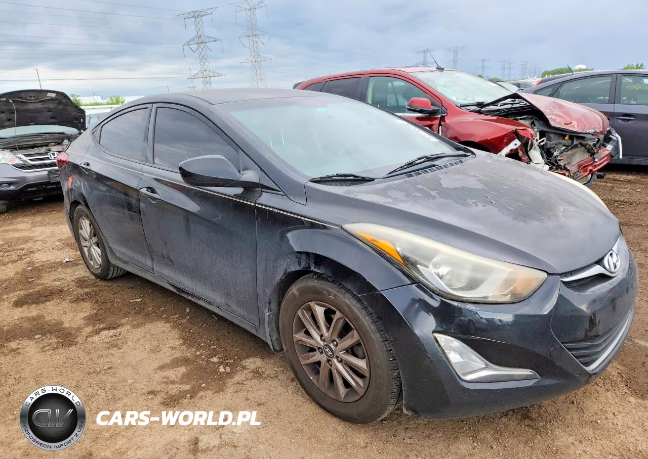 2015 Hyundai Elantra Se VIN:KMHDH4AE1FU228131 - 4