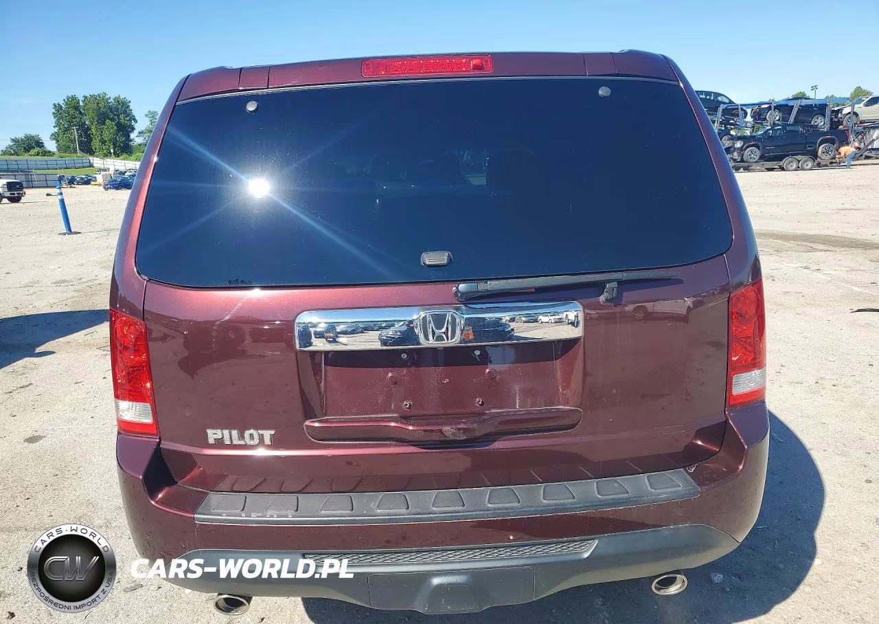 2012 Honda Pilot Exln VIN:5FNYF3H71CB040467 - 6