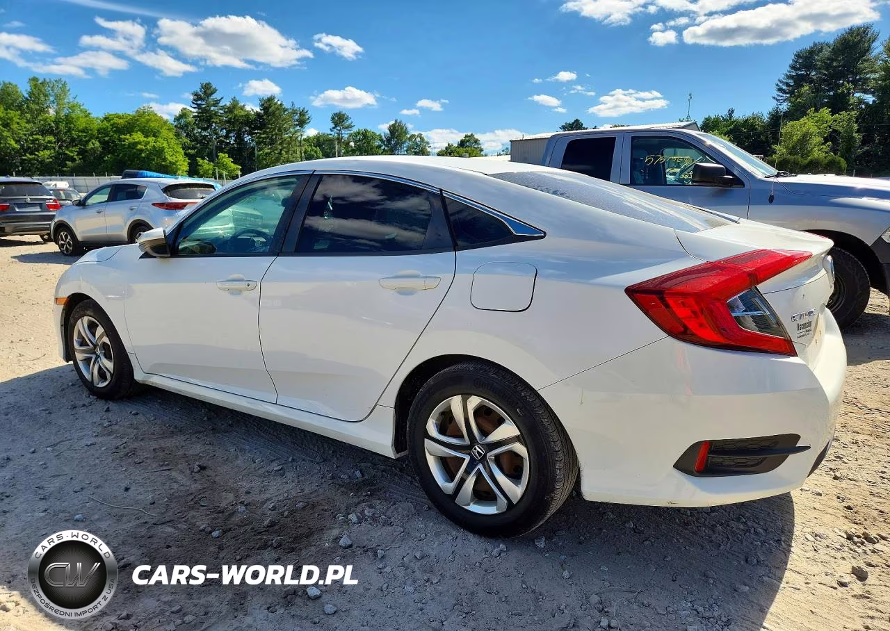 2017 Honda Civic Lx VIN:19XFC2F55HE034471 - 2