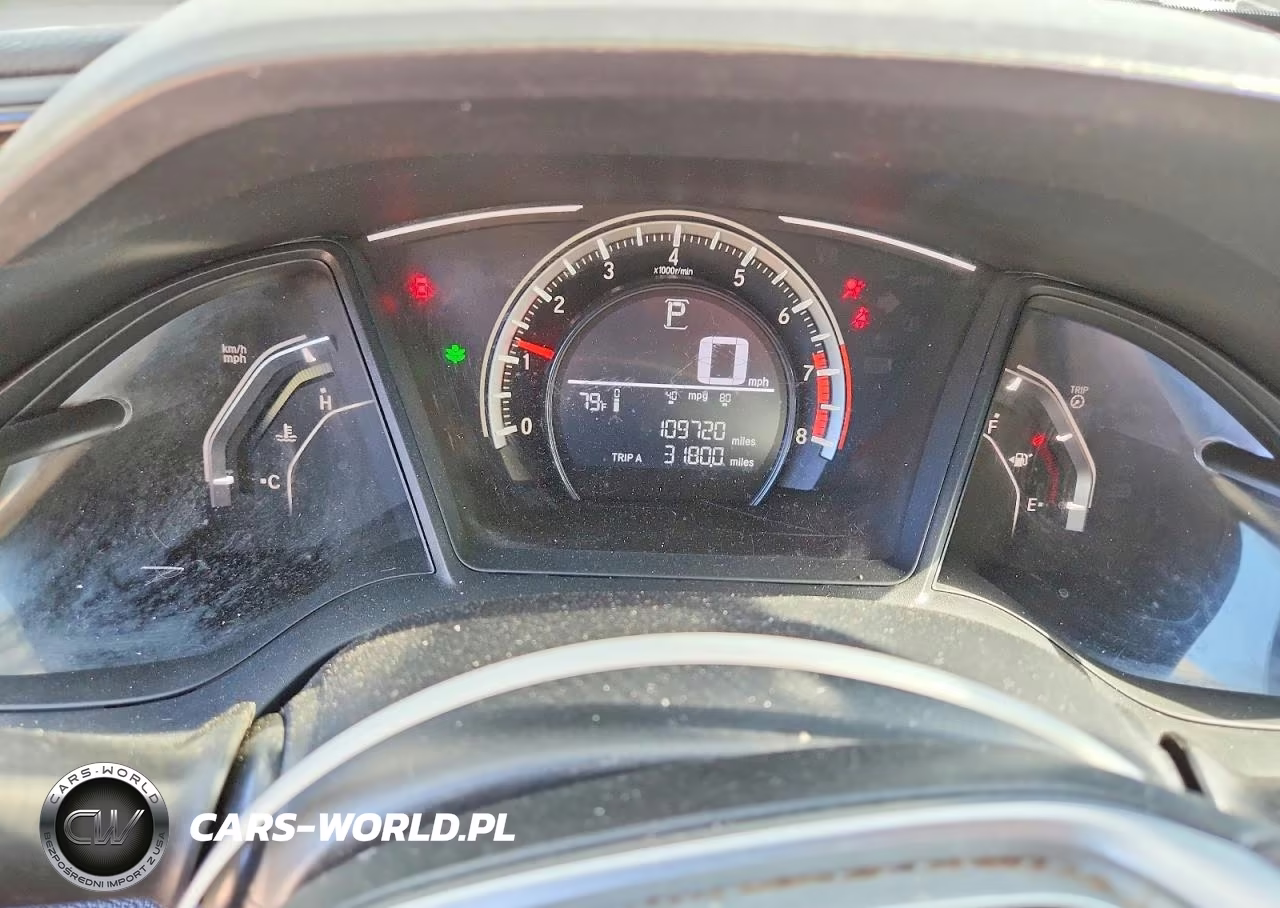 2017 Honda Civic Lx VIN:19XFC2F55HE034471 - 9