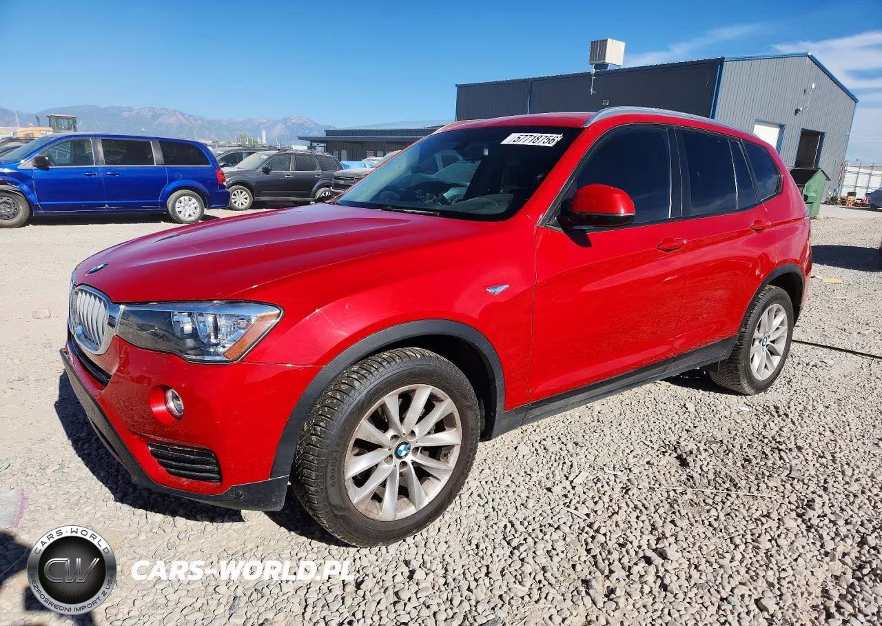2017 BMW X3 Sdrive28I VIN:5UXWZ7C38H0X42509 - 1