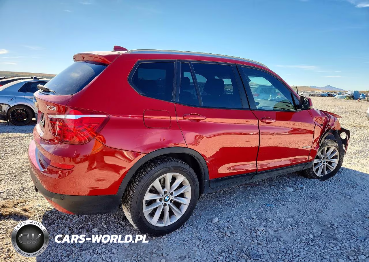 2017 BMW X3 Sdrive28I VIN:5UXWZ7C38H0X42509 - 3