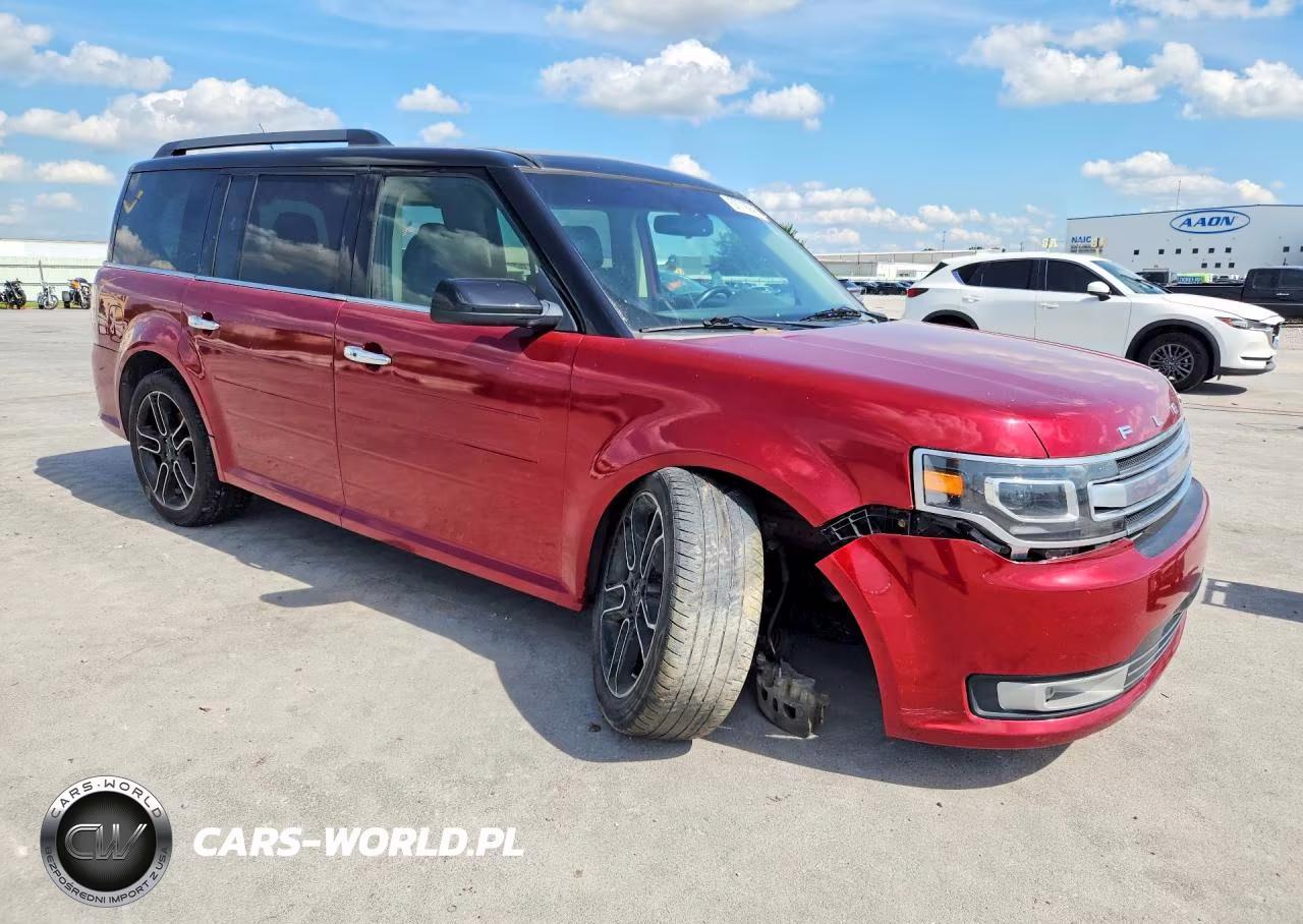 2014 Ford Flex Limited VIN:2FMHK6DT3EBD09726 - 4