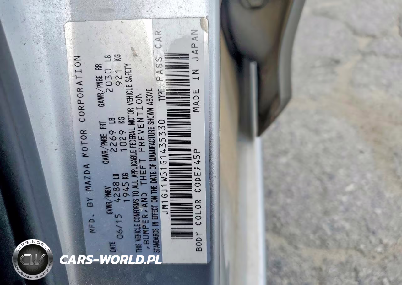 2016 Mazda 6 Grand Touring VIN:JM1GJ1W51G1435330 - 12
