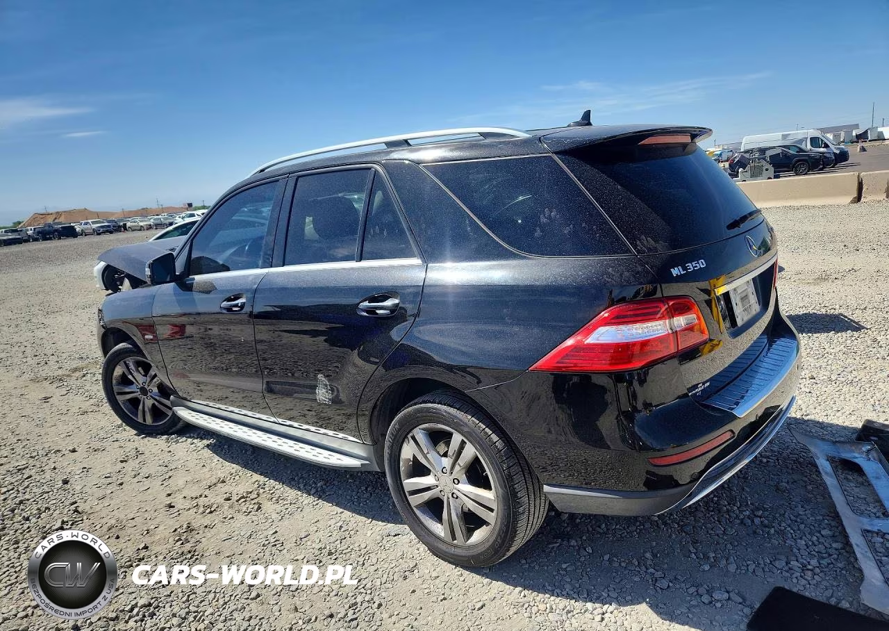 2012 Mercedes-Benz Ml 350 4Matic VIN:4JGDA5HB1CA019832 - 2