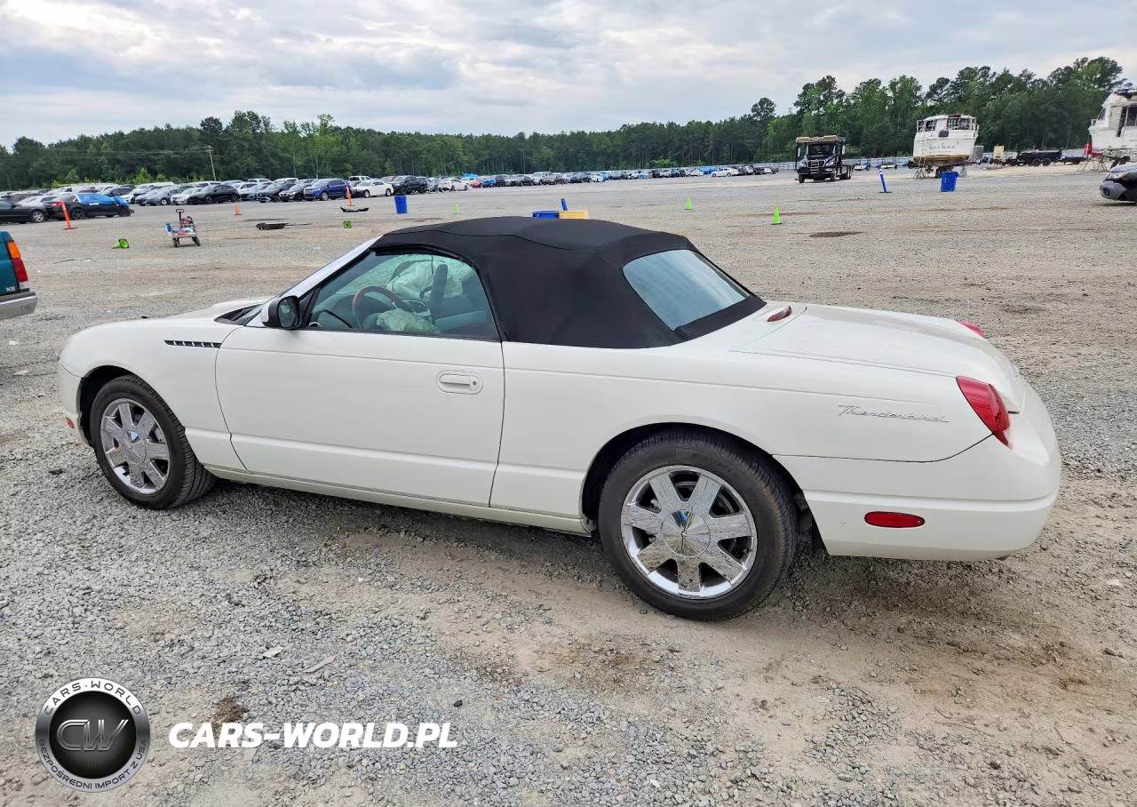2002 Ford Thunderbird VIN:1FAHP60A62Y107817 - 2