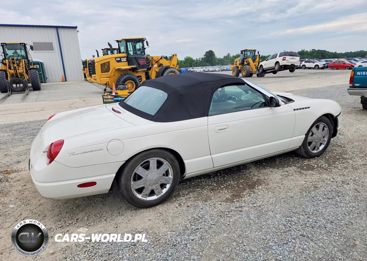 2002 Ford Thunderbird VIN:1FAHP60A62Y107817 - 3