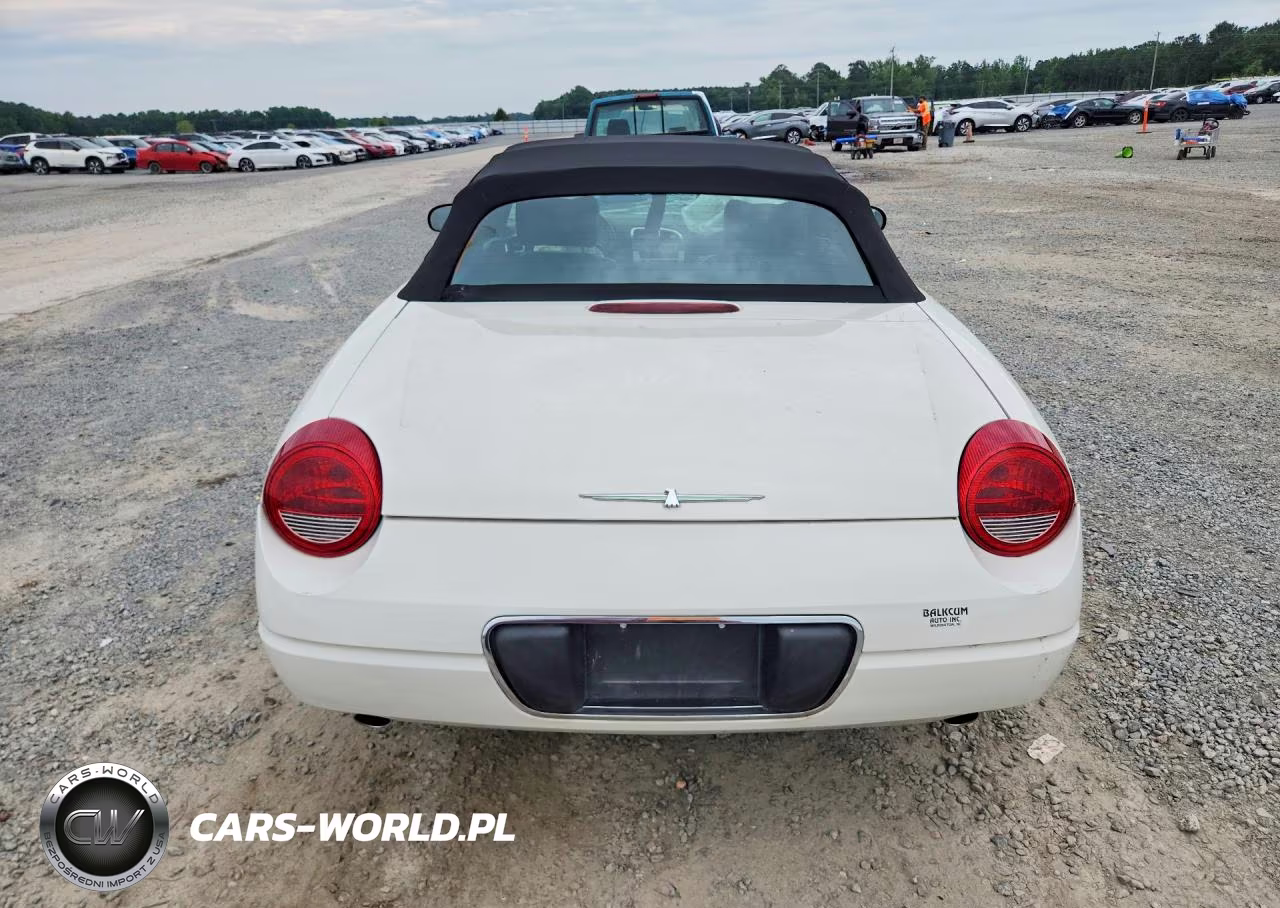 2002 Ford Thunderbird VIN:1FAHP60A62Y107817 - 6
