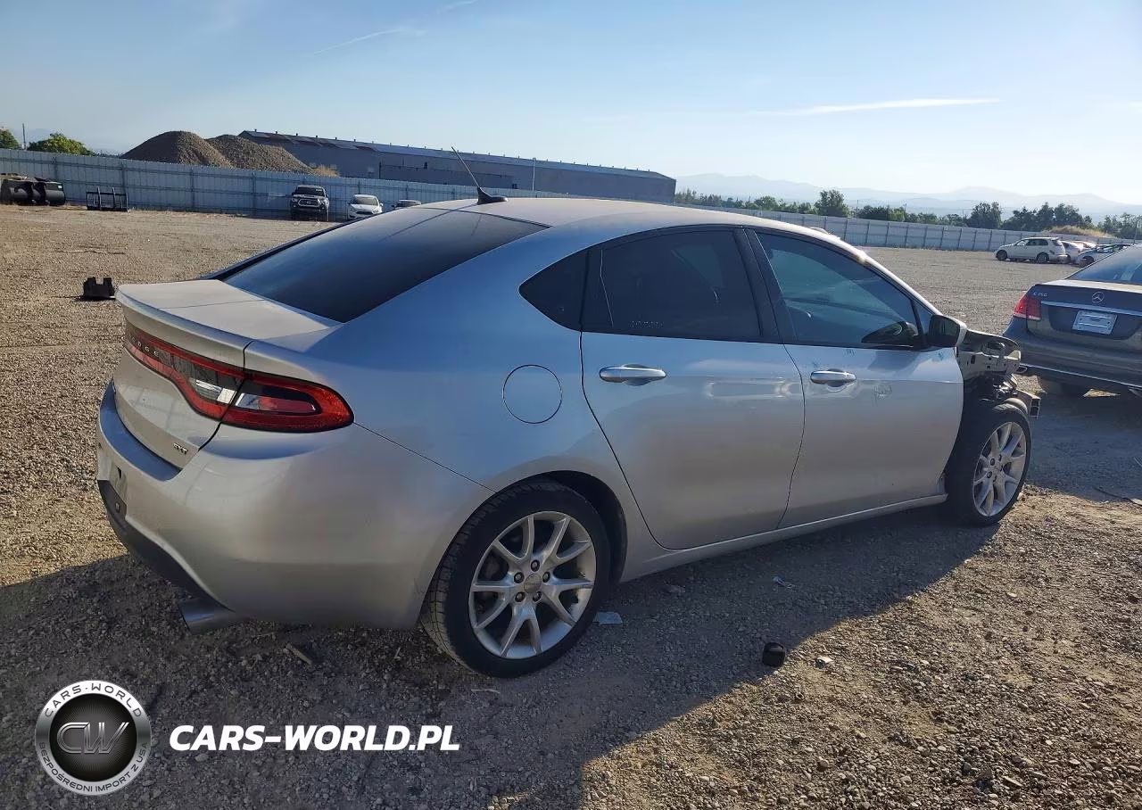 2013 Dodge Dart Sxt VIN:1C3CDFBA6DD143337 - 3