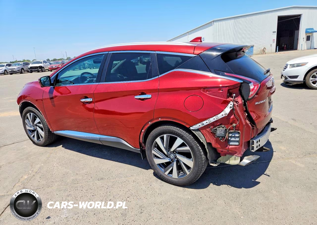 2017 Nissan Murano Platinum VIN:5N1AZ2MG2HN177933 - 2