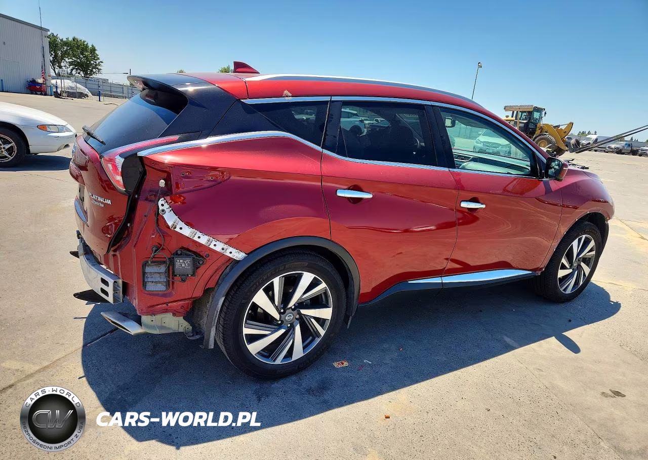 2017 Nissan Murano Platinum VIN:5N1AZ2MG2HN177933 - 3