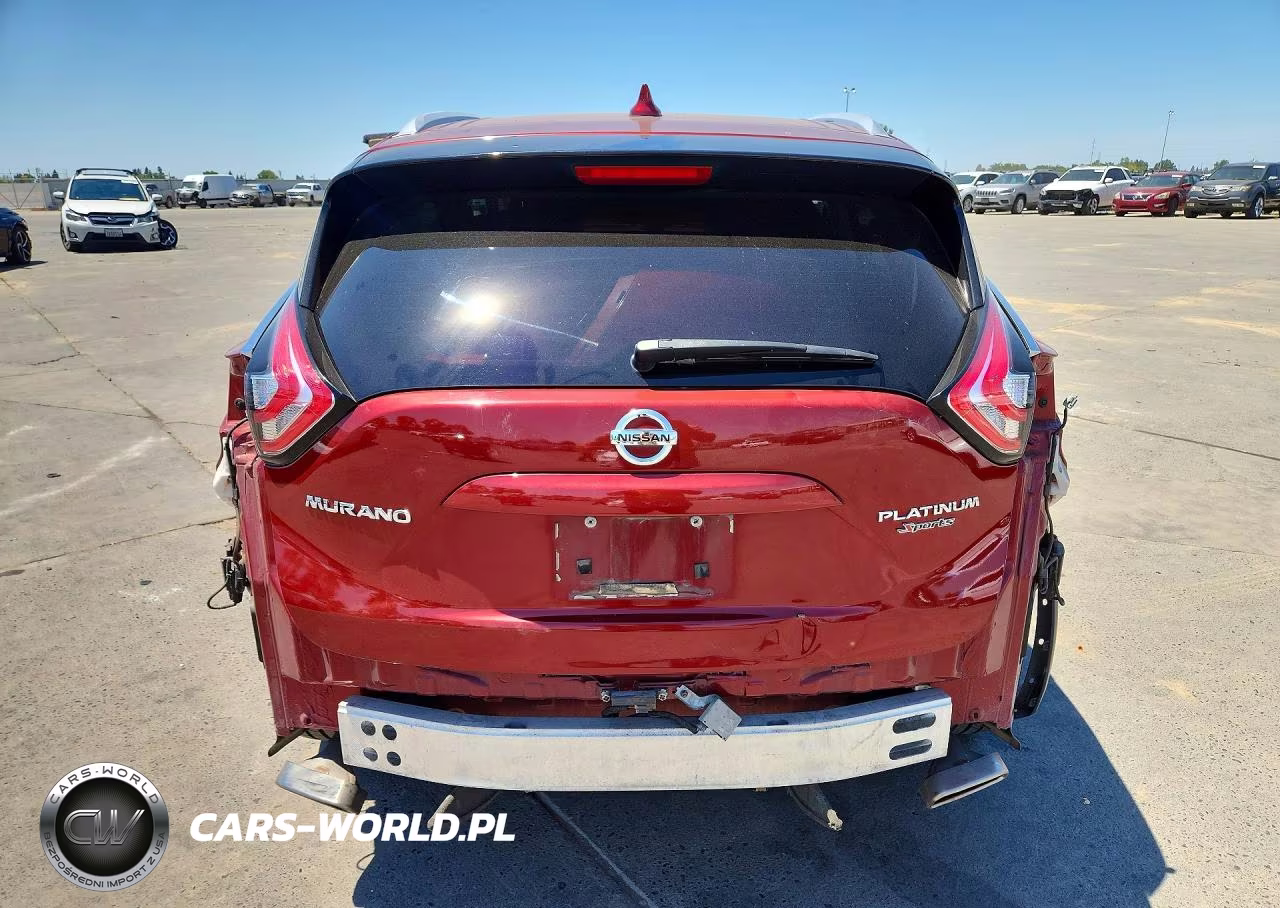 2017 Nissan Murano Platinum VIN:5N1AZ2MG2HN177933 - 6