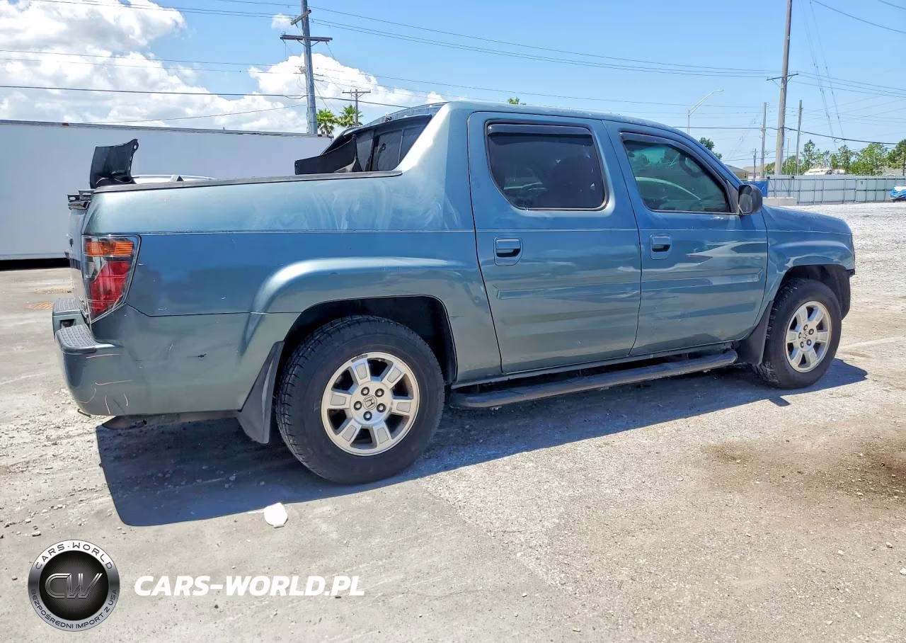 2008 Honda Ridgeline Rts VIN:2HJYK16418H503052 - 3