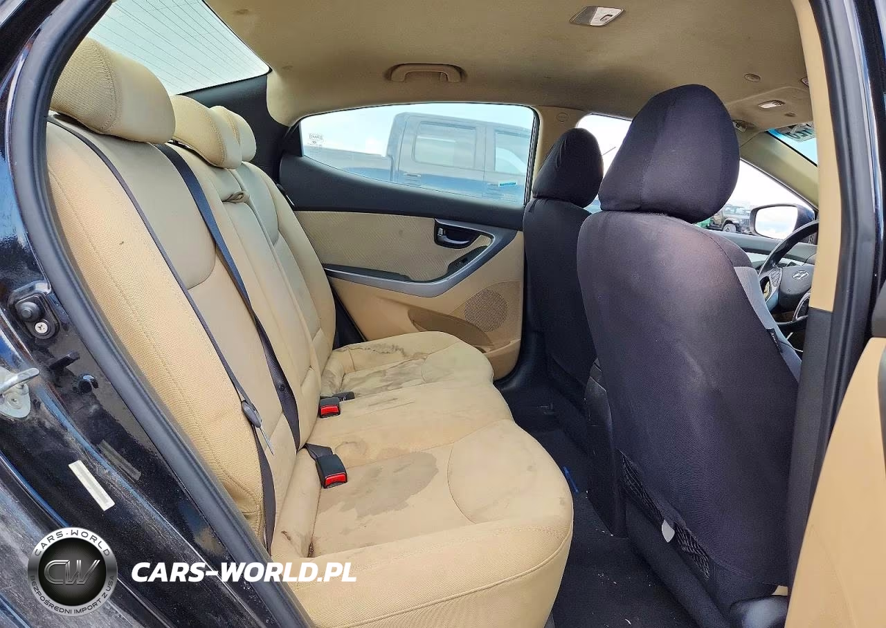 2013 Hyundai Elantra Gls VIN:KMHDH4AE2DU567736 - 10