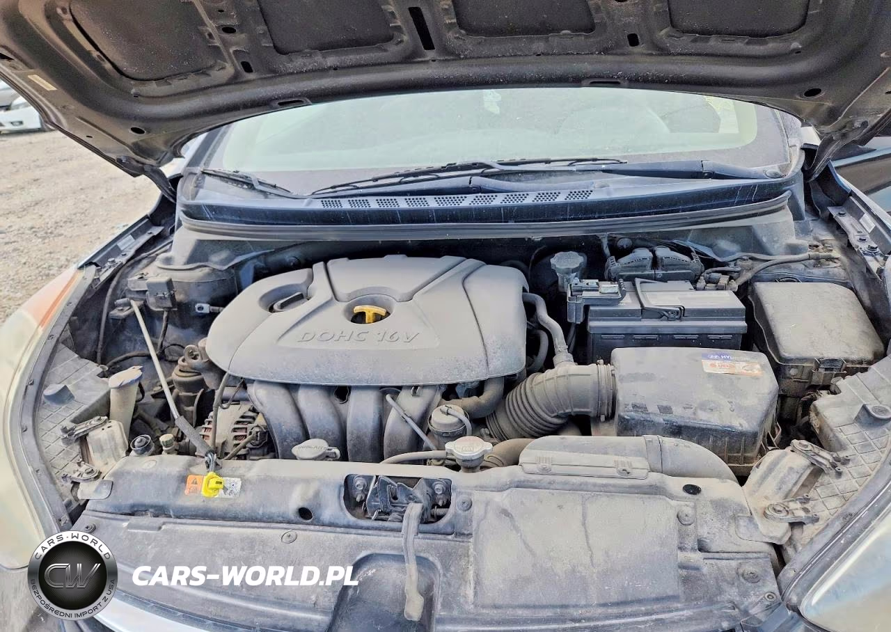 2013 Hyundai Elantra Gls VIN:KMHDH4AE2DU567736 - 11