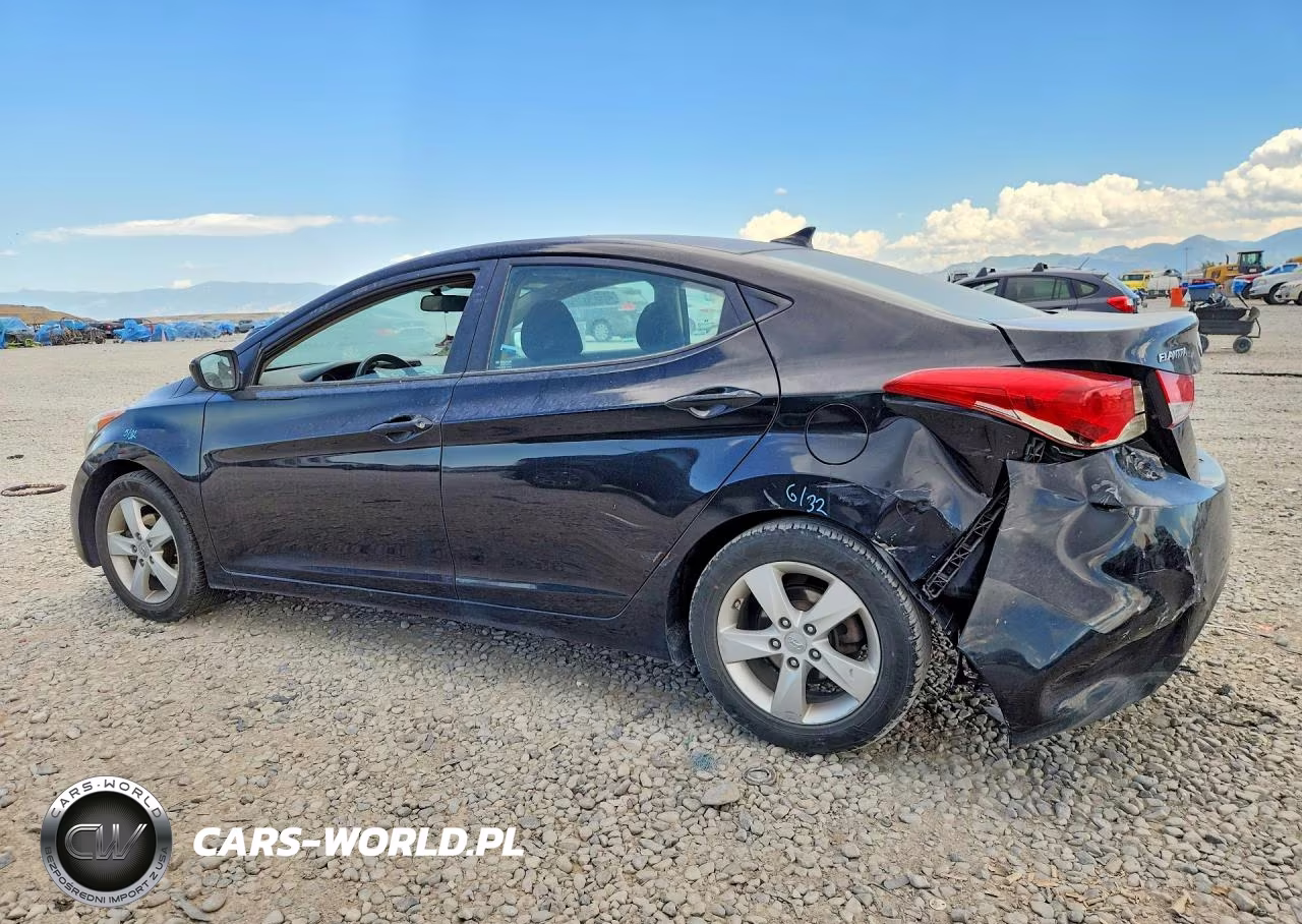 2013 Hyundai Elantra Gls VIN:KMHDH4AE2DU567736 - 2