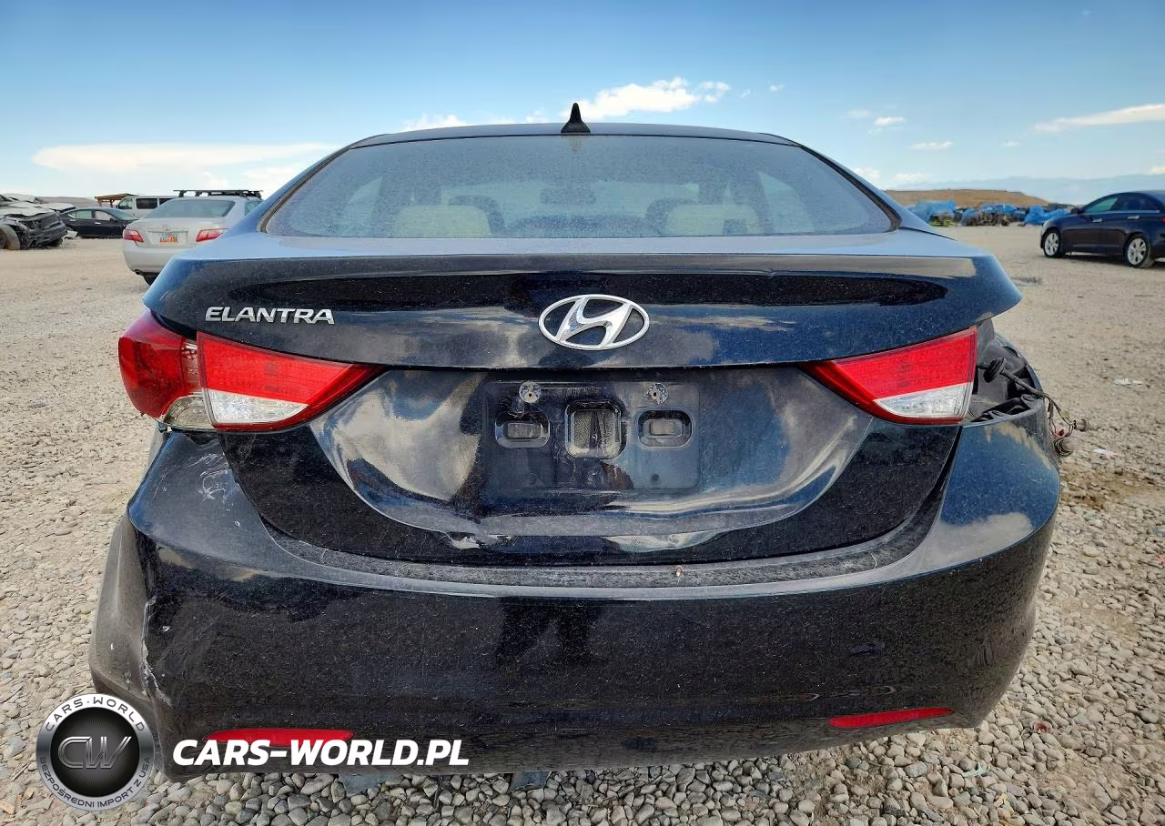 2013 Hyundai Elantra Gls VIN:KMHDH4AE2DU567736 - 6