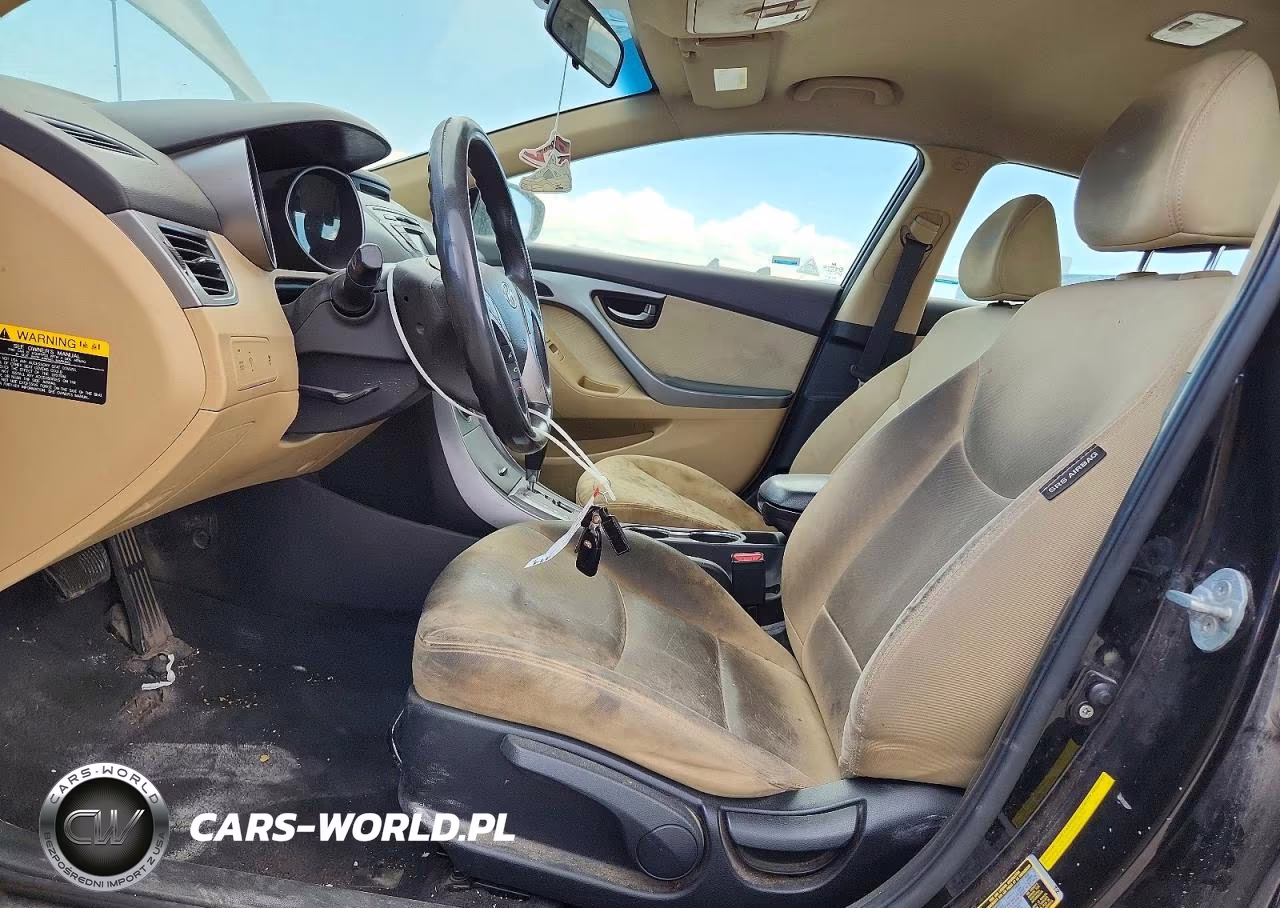2013 Hyundai Elantra Gls VIN:KMHDH4AE2DU567736 - 7
