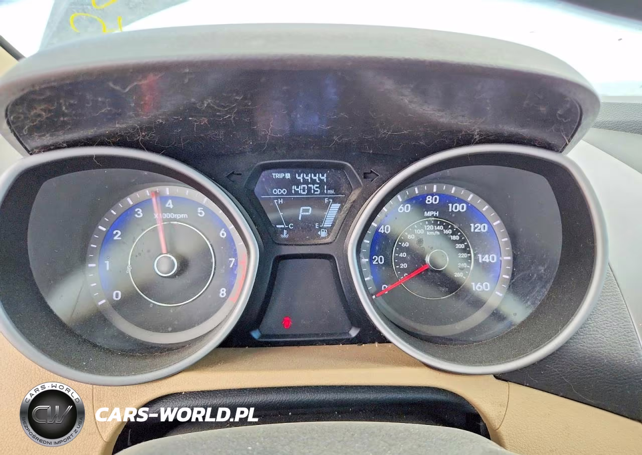 2013 Hyundai Elantra Gls VIN:KMHDH4AE2DU567736 - 9