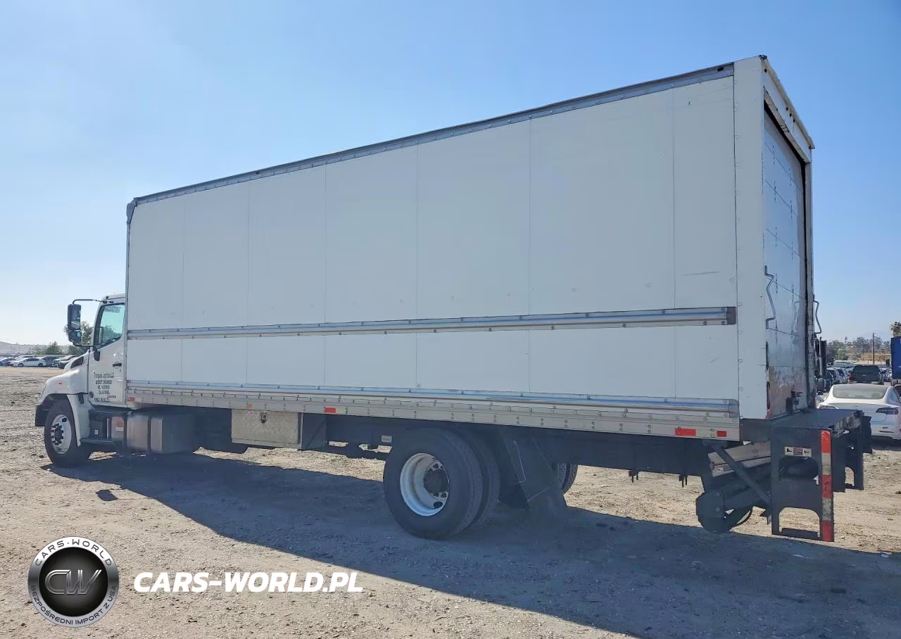 2015 Hino 258-268 Box Truck VIN:5PVNJ8JV1F4S58251 - 2