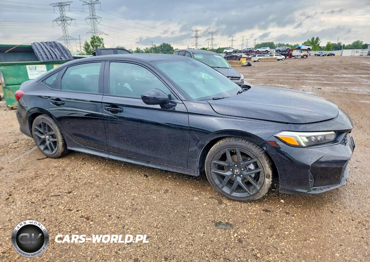 2025 Honda Civic Sport VIN:2HGFE2F59SH582299 - 4