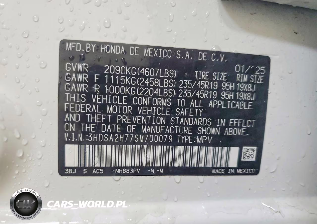 2025 Acura Adx A-Spec Advance VIN:3HDSA2H77SM700079 - 13