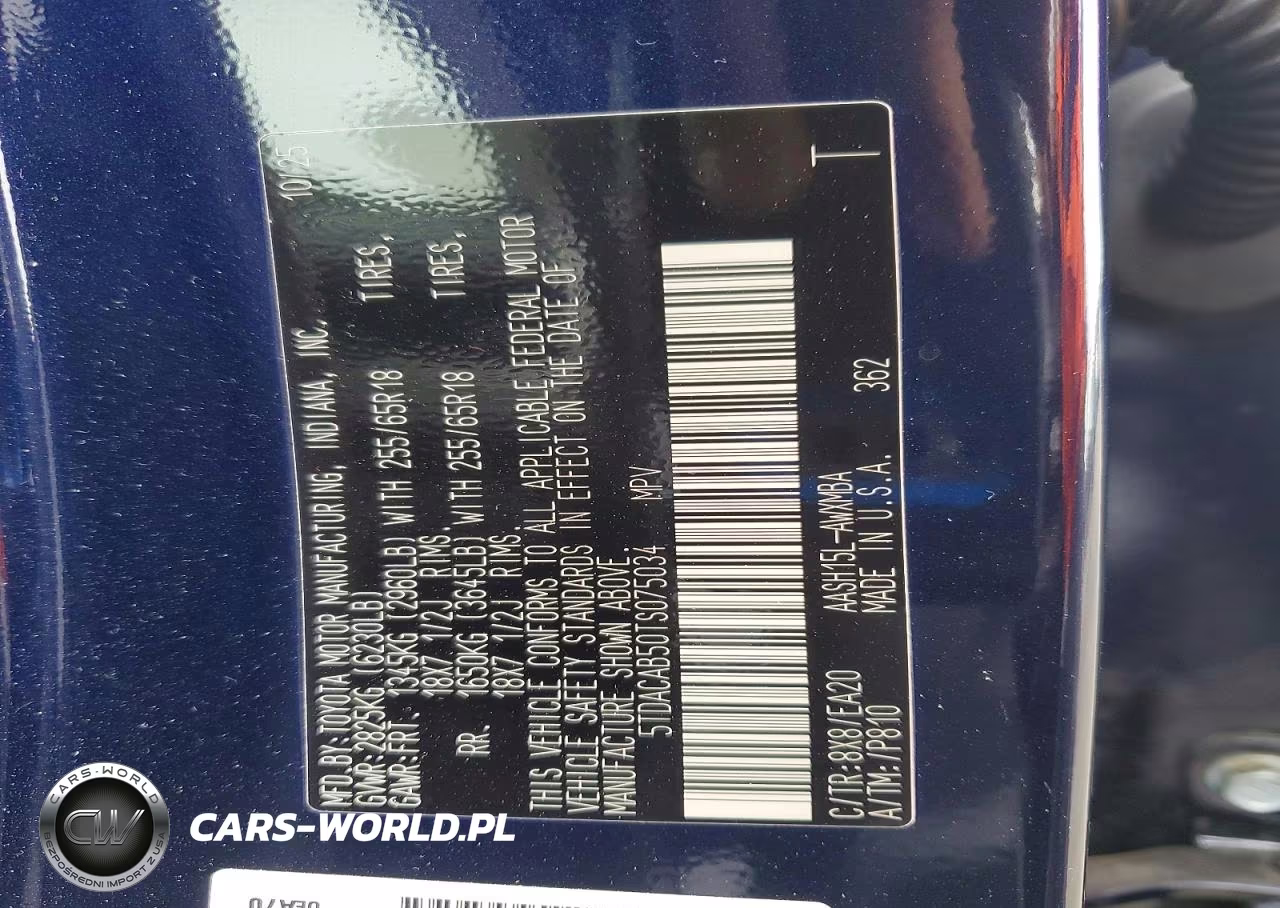 2026 Toyota Grand Highlander Hybrid Xle VIN:5TDACAB50TS075034 - 12