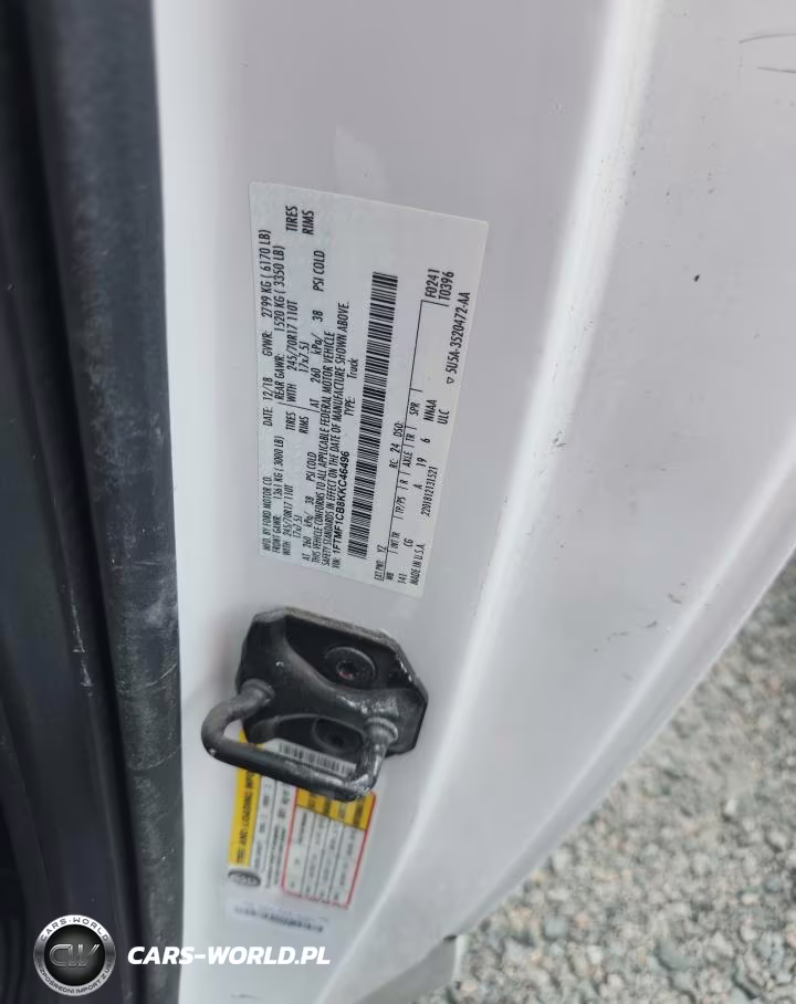 2019 Ford F150 VIN:1FTMF1CB8KKC46496 - 12