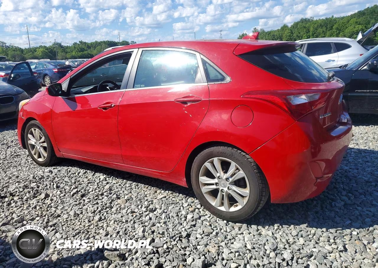 2013 Hyundai Elantra Gt Base VIN:KMHD35LE2DU054861 - 2