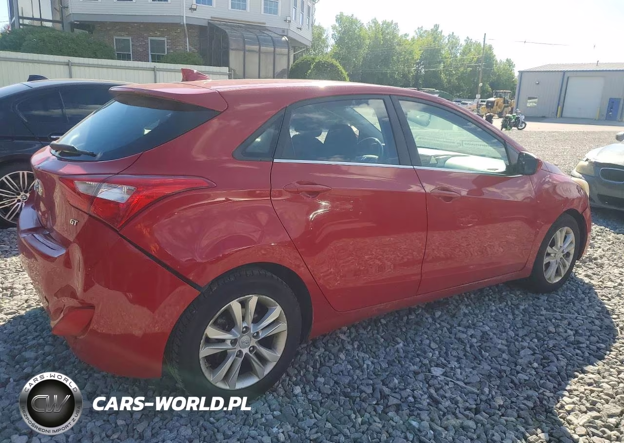 2013 Hyundai Elantra Gt Base VIN:KMHD35LE2DU054861 - 3