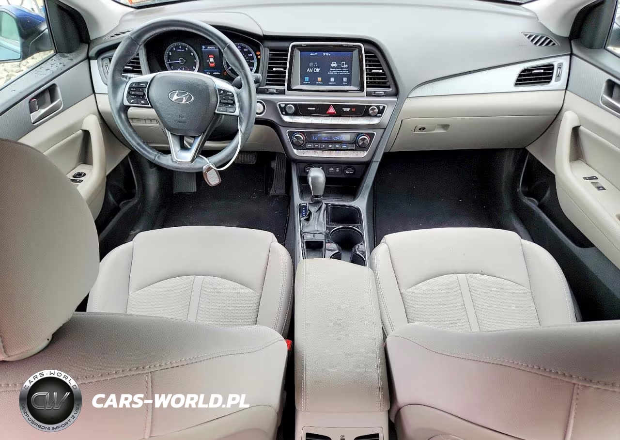 2019 Hyundai Sonata Sel VIN:5NPE34AF9KH757248 - 8