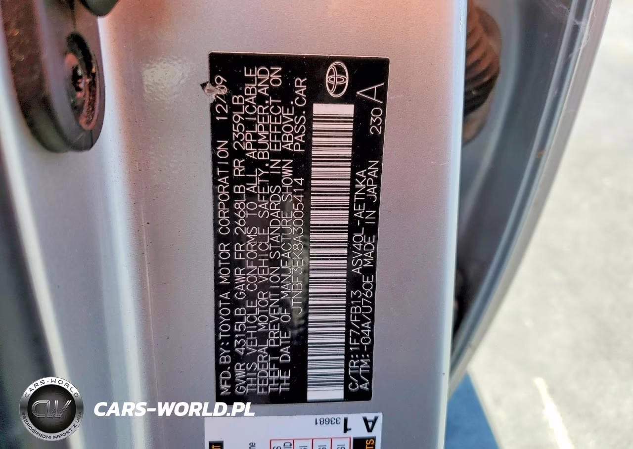 2010 Toyota Camry Le VIN:JTNBF3EK8A3005414 - 12