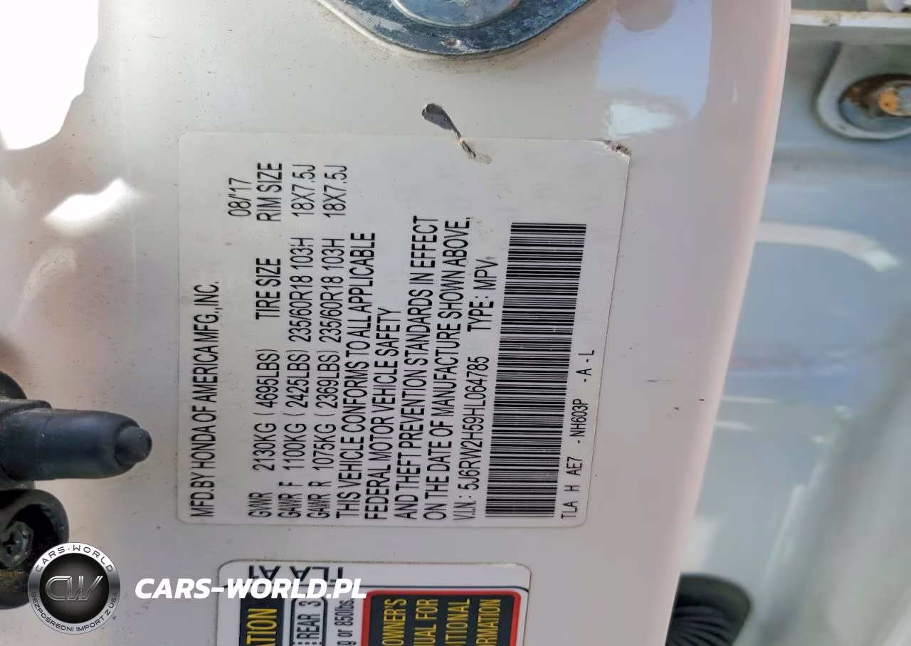 2017 Honda Cr-V Ex VIN:5J6RW2H59HL064785 - 14