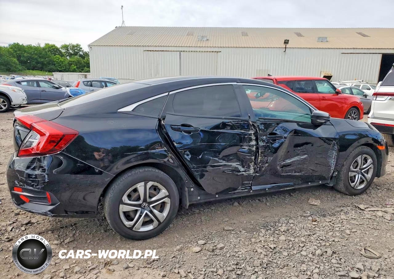 2018 Honda Civic Lx VIN:2HGFC2F56JH591529 - 3