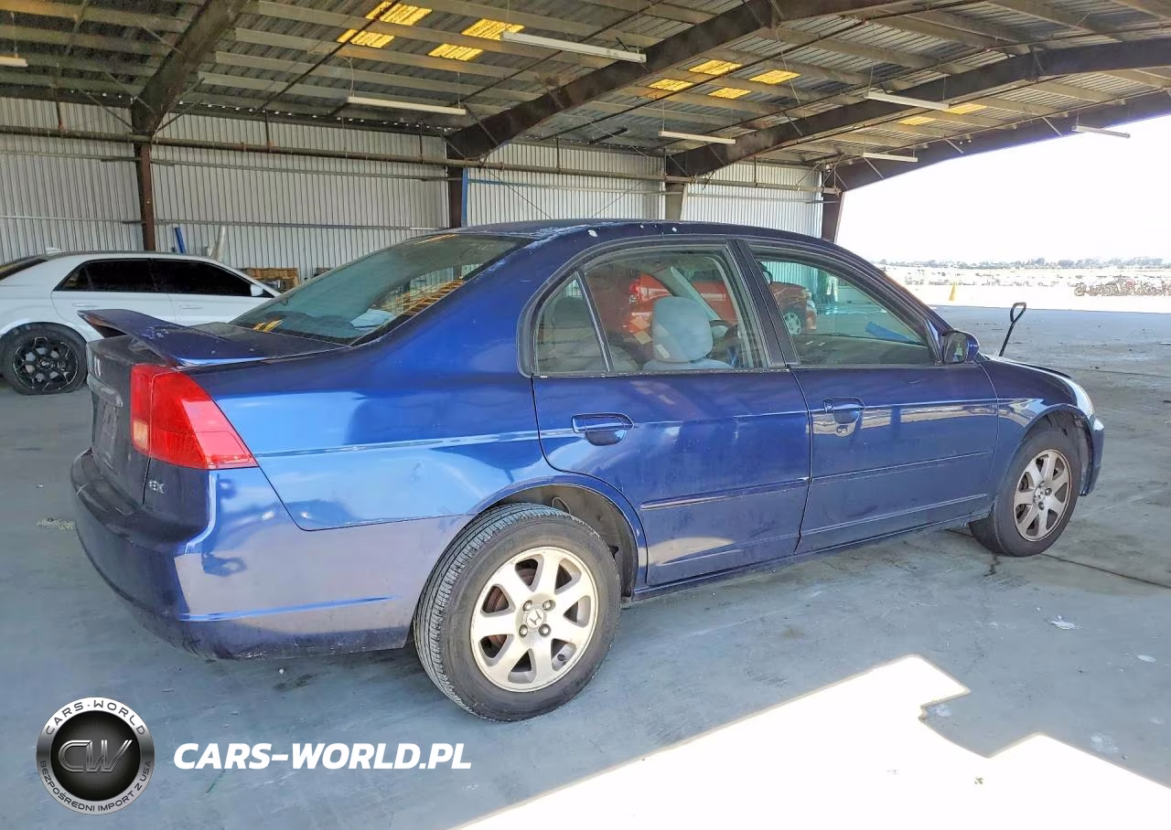 2001 Honda Civic Ex VIN:2HGES267X1H552197 - 3