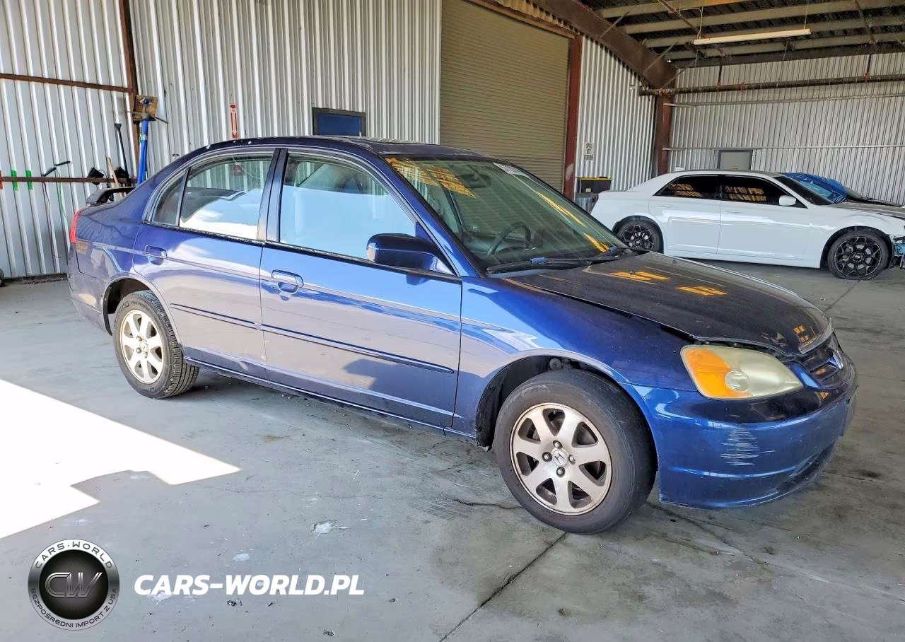 2001 Honda Civic Ex VIN:2HGES267X1H552197 - 4