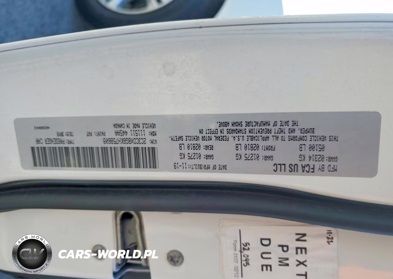 2019 Dodge Charger Sxt VIN:2C3CDXBG6KH758609 - 12