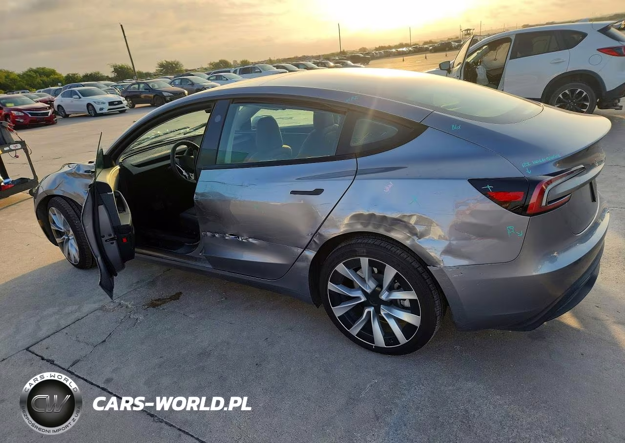 2025 Tesla Model 3 VIN:5YJ3E1EA0SF054537 - 2