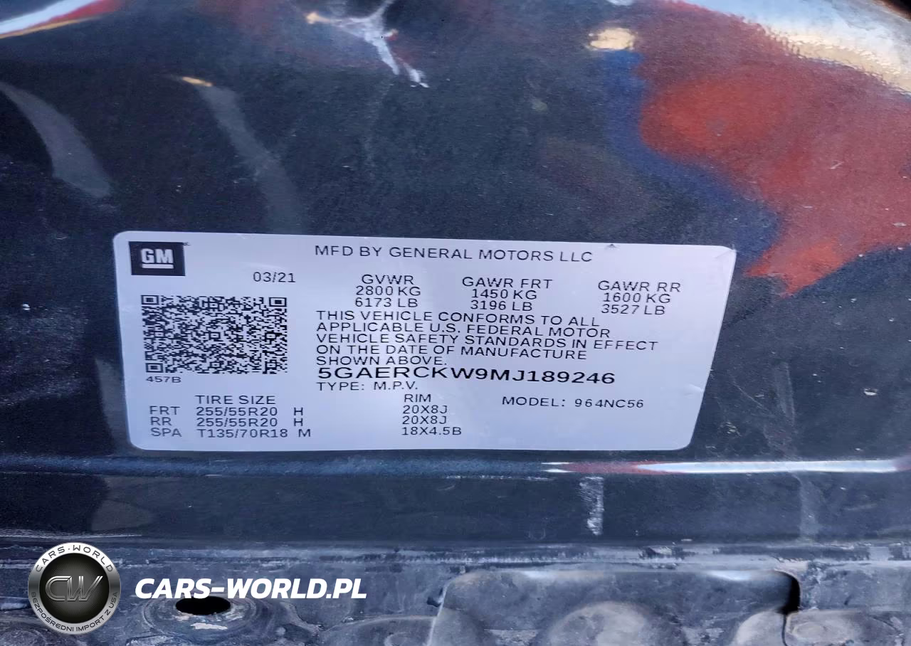 2021 Buick Enclave Premium VIN:5GAERCKW9MJ189246 - 14