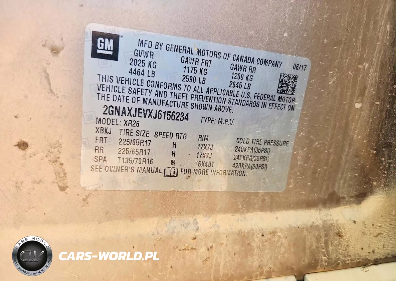 2018 Chevrolet Equinox Lt VIN:2GNAXJEVXJ6156234 - 13