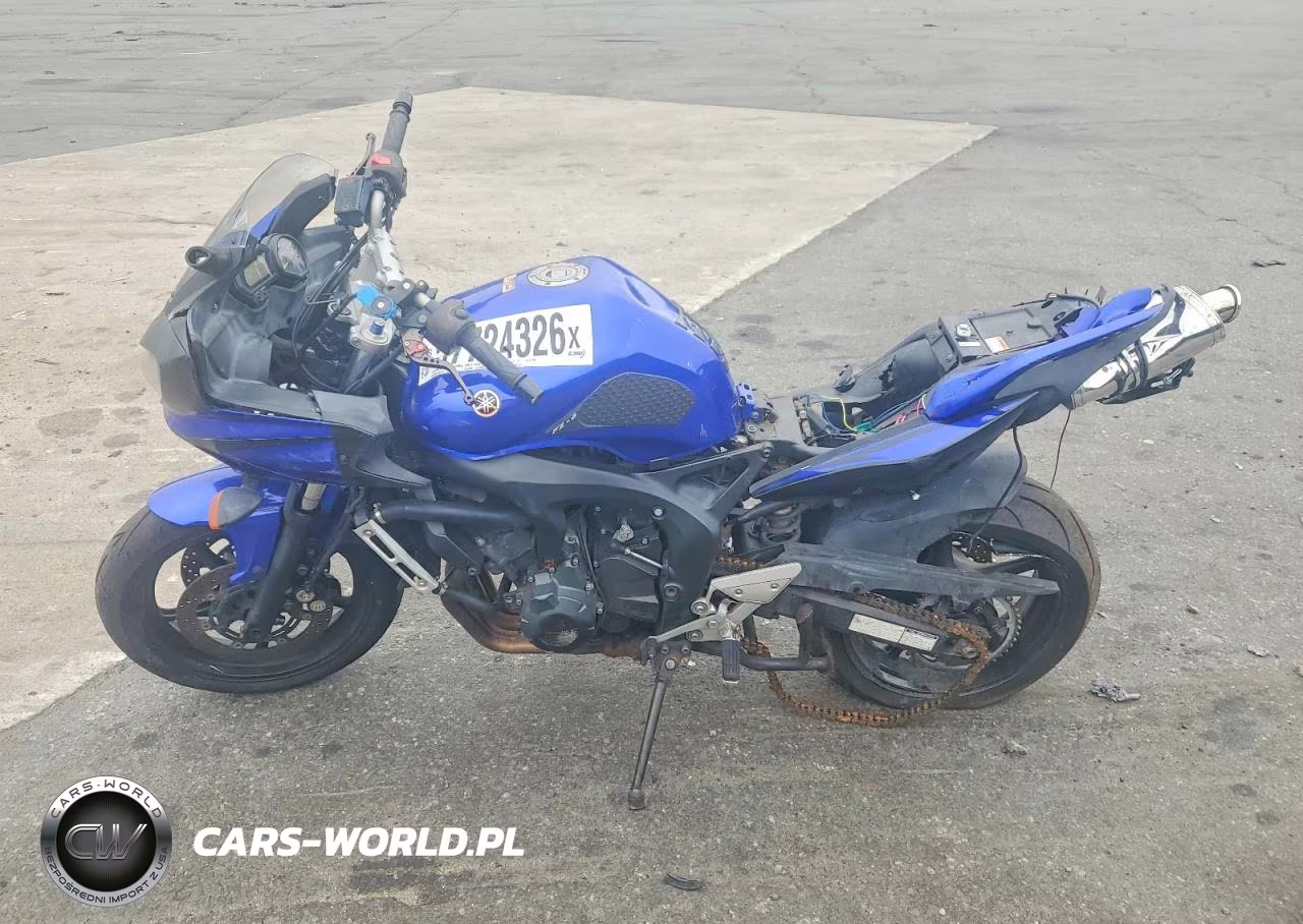 2007 Yamaha Fz6 Shg VIN:JYARJ13E07A000484 - 3