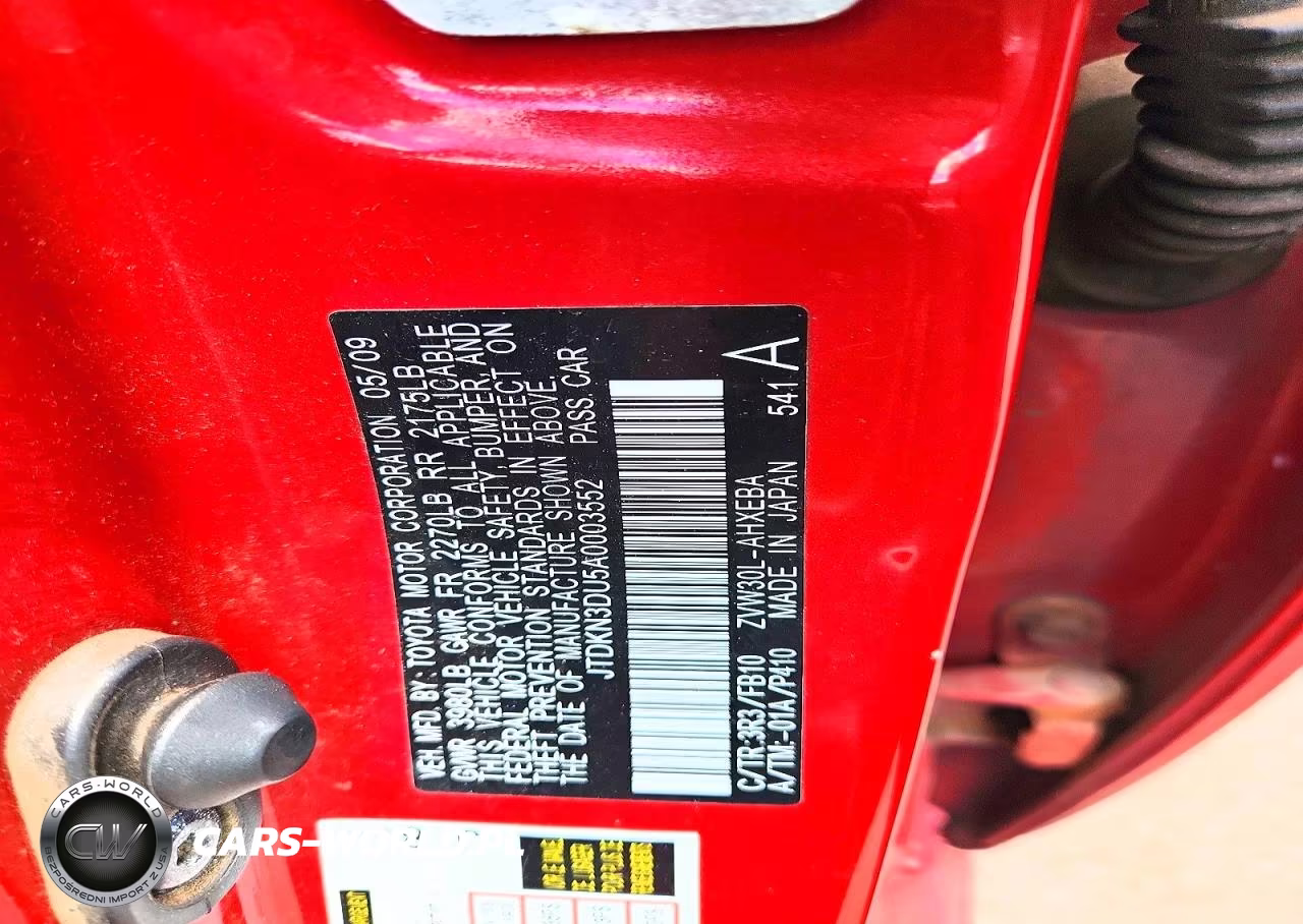 2010 Toyota Prius Ii VIN:JTDKN3DU5A0003552 - 12