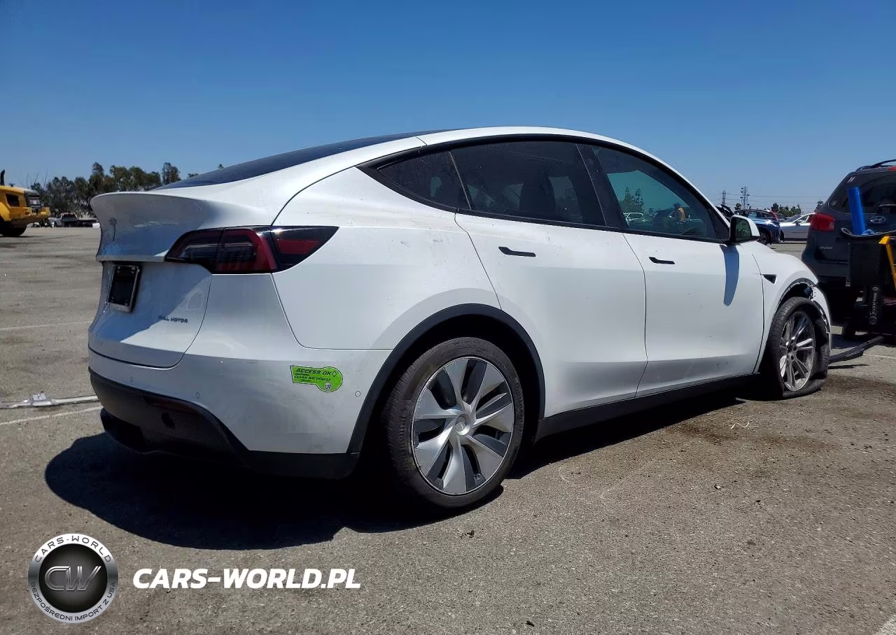 2022 Tesla Model Y VIN:7SAYGDEE1NF444798 - 3