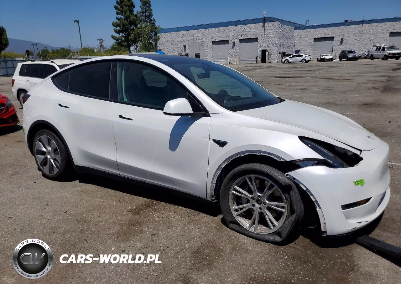 2022 Tesla Model Y VIN:7SAYGDEE1NF444798 - 4