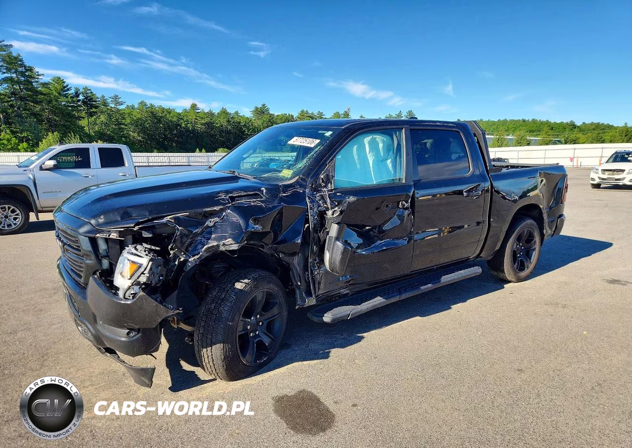 2021 Ram 1500 Big Horn VIN:1C6SRFFT5MN569378 - 1