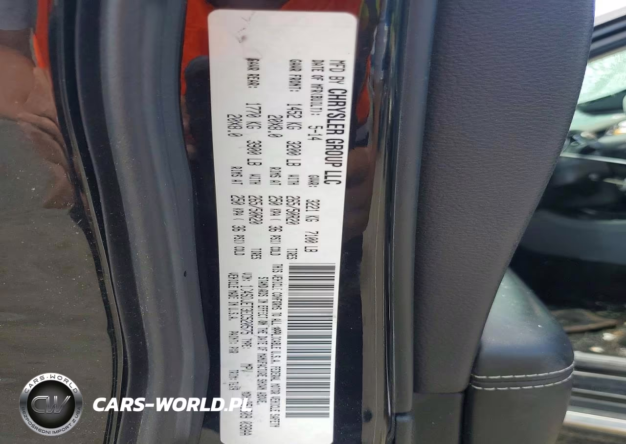 2014 Dodge Durango Citadel VIN:1C4SDJET3EC520575 - 13
