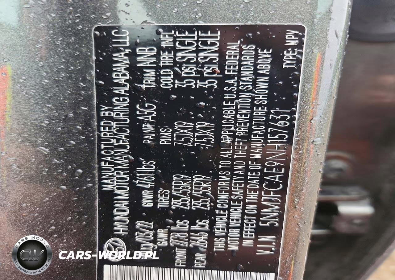 2022 Hyundai Tucson Sel VIN:5NMJFCAE9NH157631 - 13